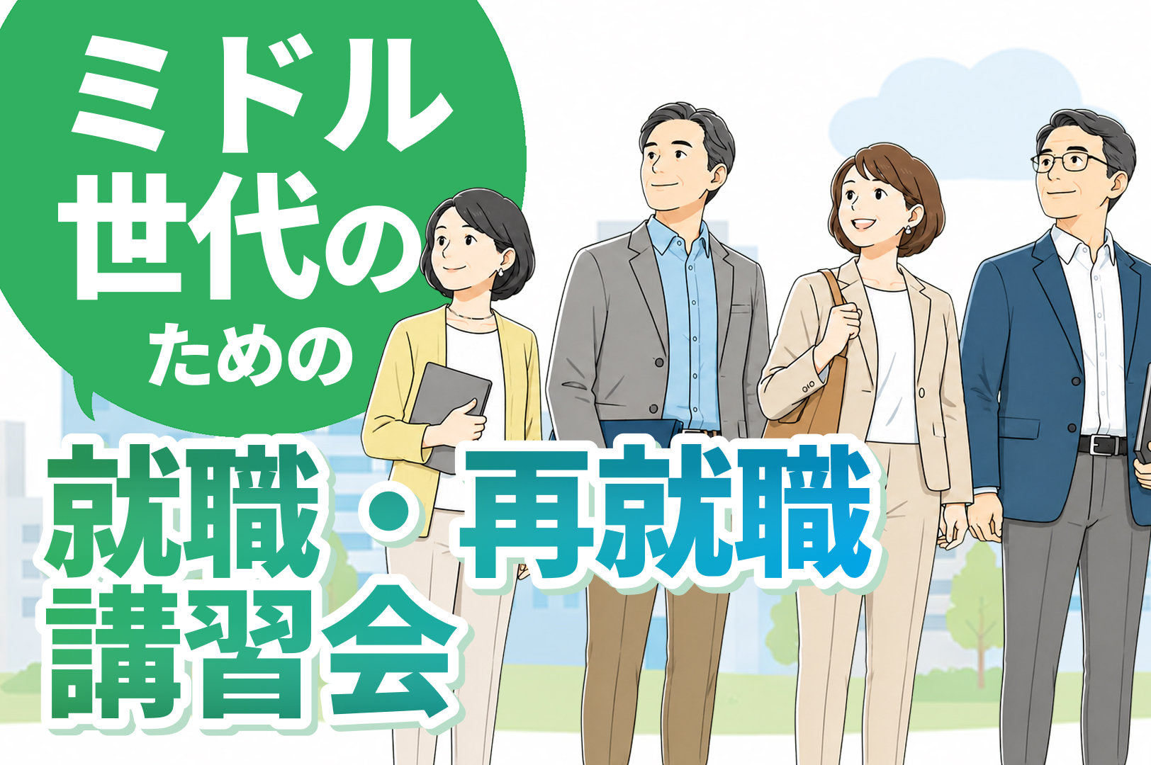 ミドル世代のための就職・復職講習会